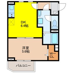 フォーチュンパークⅢの物件間取画像